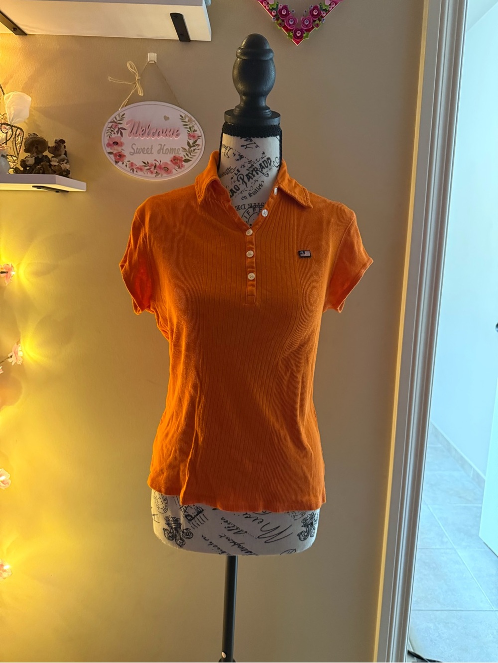 y2k vintage polo jeans co. ralph lauren shirt